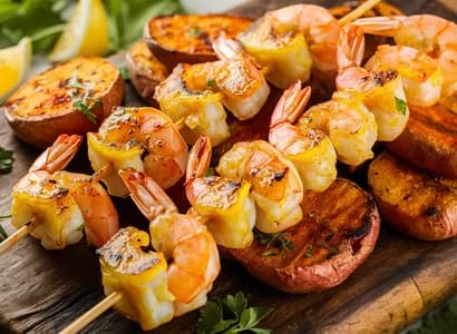 Grilled Shrimp Skewers