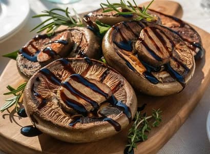 Grilled Portobello Mushroom Steaks