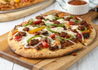 Dinner Pita Pizza