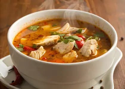 Spicy Chicken Soup