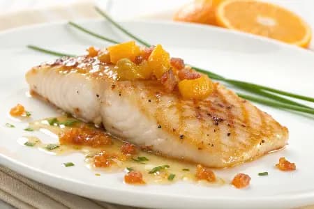 Tilapia and Apricot Ginger Glaze