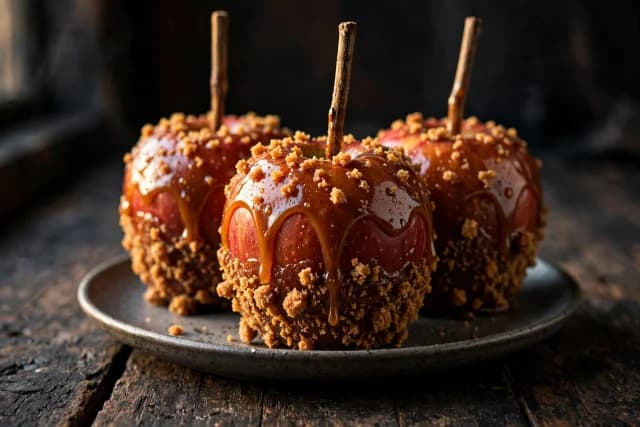 Churro Toffee Apples