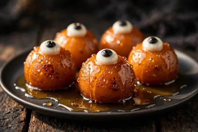 Gulab Jamun Monster Eyes