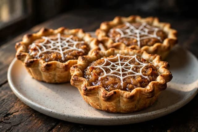 Coconut Gizzada Spider Tarts