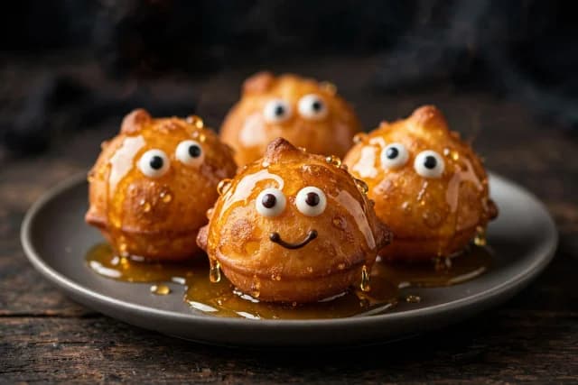 Honey Loukoumades Monster Puffs