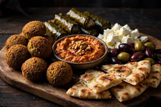 Mediterranean Meze Monster Board