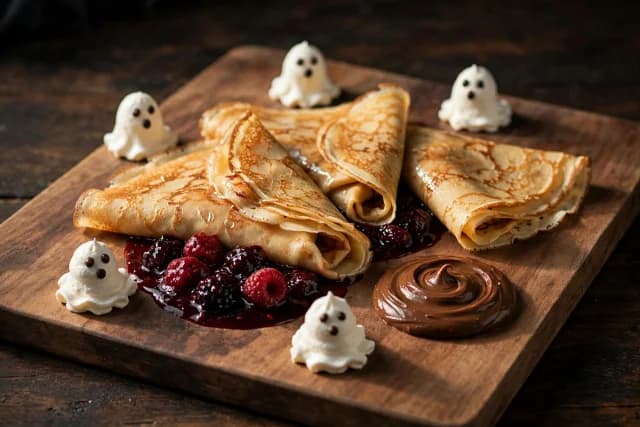 Creepy Crêpe Board