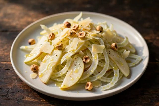 Shaved Fennel Apple Salad