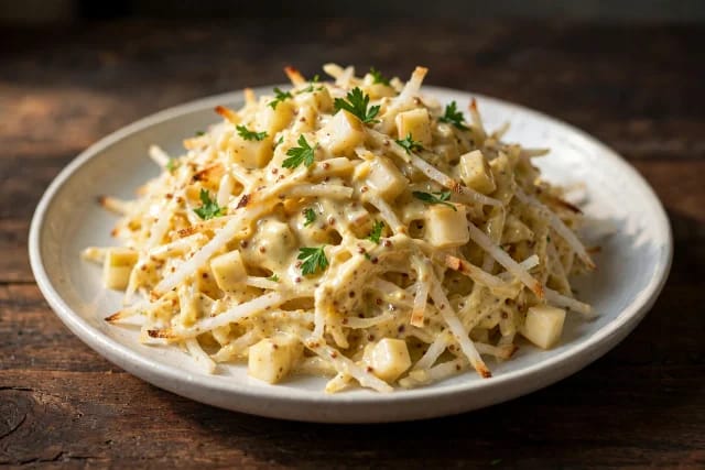 Celeriac Apple Remoulade