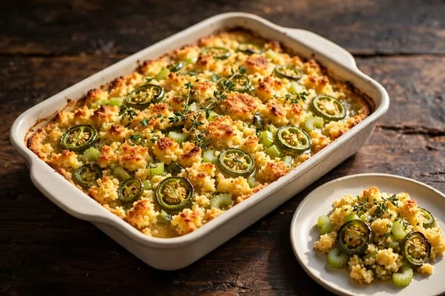 Jalapeño Cornbread Dressing