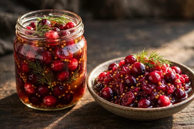 Pickled Cranberry Relish