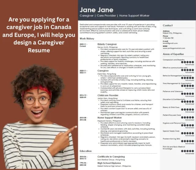 How to Write A Caregiver Resume