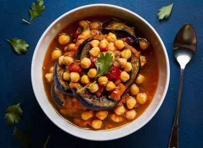Eggplant and Chickpea Stew