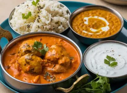 Chicken Tikka Masala with Cauliflower Rice