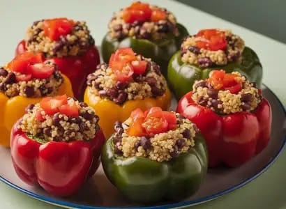 Quinoa Stuffed Bell Peppers