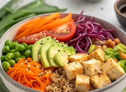Colorful Buddha Bowl