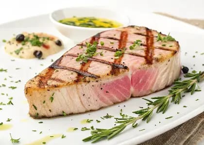 Grilled Swordfish Steak
