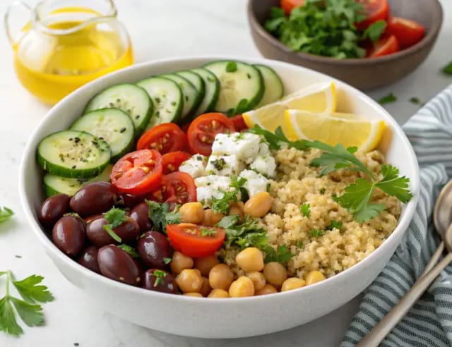 Mediterranean Grain Bowl