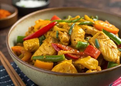 Turmeric Chicken Stir-Fry