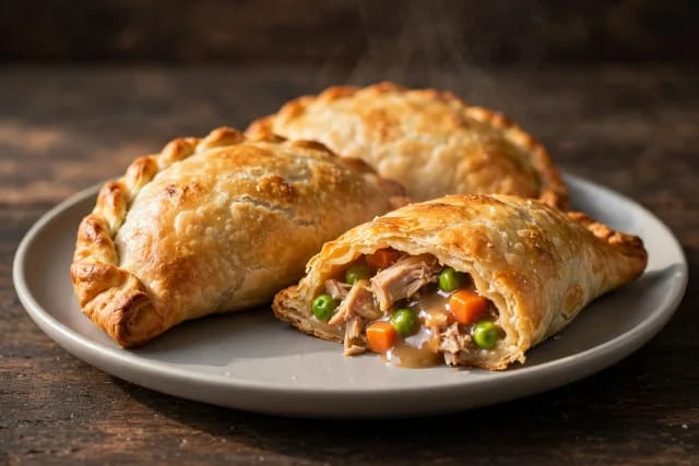 Turkey Pot Pie Empanadas