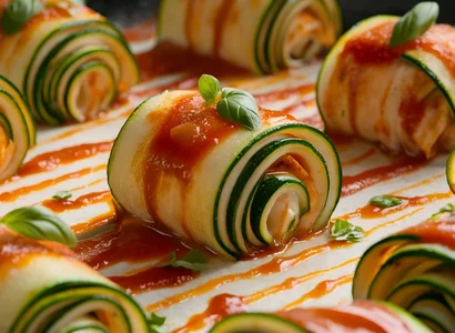 Zucchini Lasagna Roll-Ups