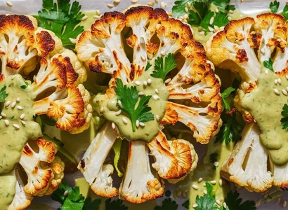 Roasted Cauliflower Steaks