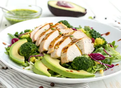 Grilled Chicken with Avocado