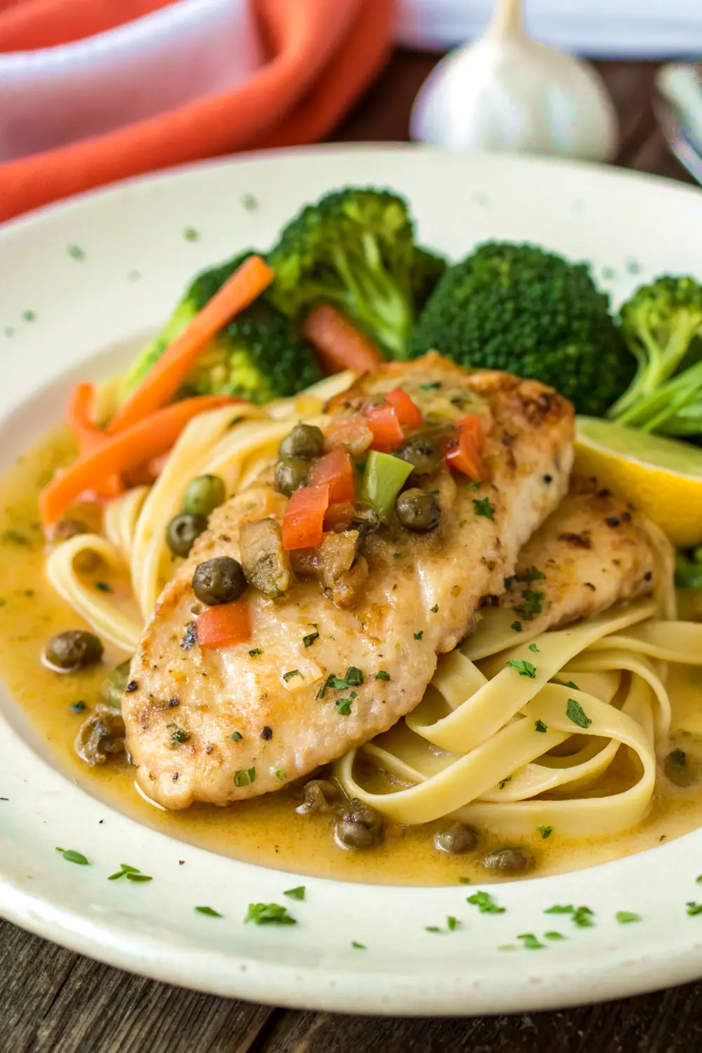 Chicken Piccata | Mediterranean Dishes | Mediterranean Meals | Mediterranean Diet