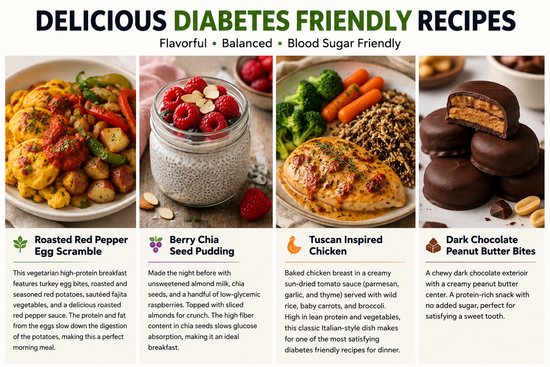 Type 1 Diabetes Meal Plan | Diabetic Recipes | Diabetic Snacks | Diabetes Friendly Recipes for Dinner | Diabetes Friendly Desserts | Diabetes Diet Plan